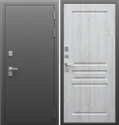 Дверь Сибирь Терморазрыв 3К Сосна Белая